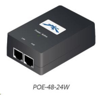 UBNT POE-48-24W [PoE adaptér 48V/0,5A (24W), vč. napájecího kabelu]