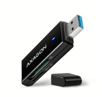 AXAGON CRE-S2N, USB-A 3.2 Gen 1 - SUPERSPEED čtečka karet, 2-slot & lun SD/microSD, podpora UHS-I