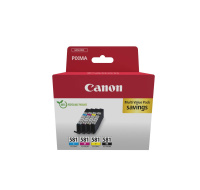 Canon CARTRIDGE CLI-581 C/M/Y/BK MULTI SEC pro PIXMA TS615x,625x,635x,815x,915x, TR7550 (200 str.)