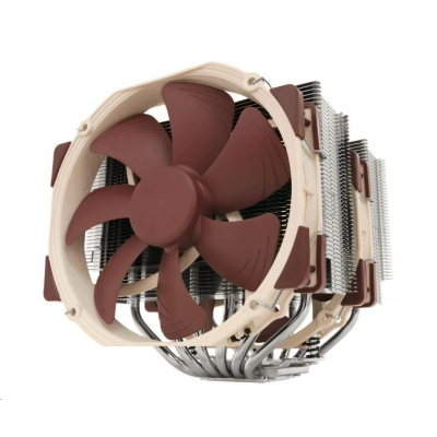 BAZAR NOCTUA Chladič CPU NH-D15, 2x 140mm, LGA1851, AM5, hnědá/stříbrná (poškozený obal)
