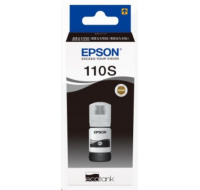 EPSON Ink 110S EcoTank Pigment black ink bottle  (2000 stran)