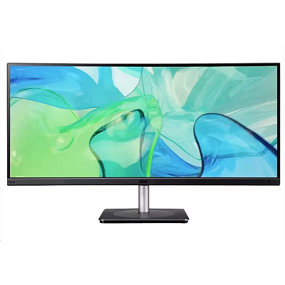 ACER LCD CB343CURDbemiiphcuzx,34" 3440x1440,IPS LED Curved 3800R,300nits,HDR10,Vesa,HDMI,DP,USB,Audio,Repro,Black