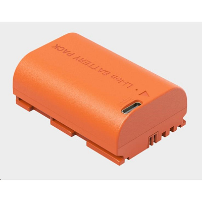 SmallRig 5407 Camera Battery USB-C Rechargeable Canon LP-E6P Orange