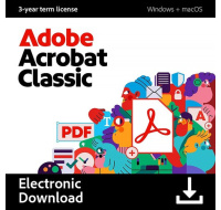 Acrobat Classic 2024 for ENT MP ML COM Online FRL Term License (Set up as 36 month) 1 User, Level 1, 1-9