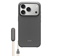 Apple Beats iPhone 17 Pro Kickstand Case with MagSafe and Camera Control - Granite Gray