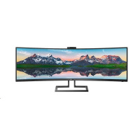 BAZAR - Philips MT VA LED 48,8" 499P9H/00 - VA panel,5120x1440,2xHDMI,DP,USB-C,RJ45,repro,nast vyska,webcam, posk obal