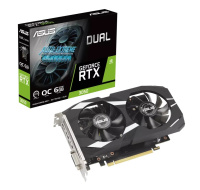 ASUS VGA NVIDIA GeForce Dual RTX 3050 OC Edition 6GB, RTX 3050, 6GB GDDR6, 1xDP, 1xHDMI, 1xDVI