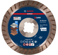 Bosch diamantový řezací kotouč EXPERT MultiMaterial X-LOCK 125 × 22,23 × 2,4 × 12 mm