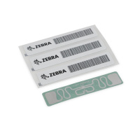 Zebra RFID Label, Paper, 101,6x50,8mm, TT, Z-Perform 1500T, Coated, Permanent Adhesive, 3" core, 2000/roll