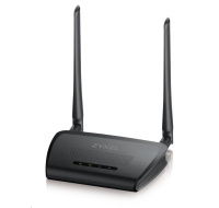 Zyxel WAP3205 v3 Wireless N300 Access point, 4 módy, 5x 10/100 RJ45, 2x 5 dBi anténa