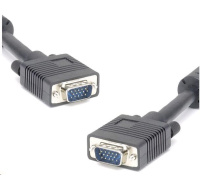 PREMIUMCORD Kabel VGA propojovací 7m HQ (HD15M/M, DDC2, 3x Coax + 8 žil, feritová jádra)