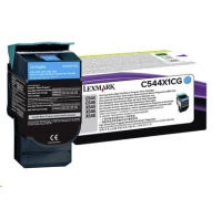 LEXMARK C544, X544 Cyan Extra High Yield Return Programme Toner Cartridge (4K)