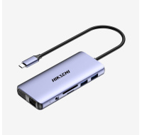 HIKSEMI hub DS11, Typ-C, 11v1, USB 3.0