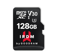 GOODRAM microSDXC karta 128GB IRDM (R:100/W:70 MB/s), UHS-I Class 10, U3, V30 + Adapter