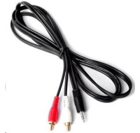 PREMIUMCORD Kabel Jack 2.5mm stereo - 2x Cinch M 2m