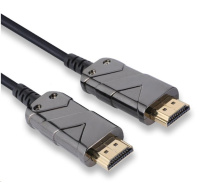 PREMIUMCORD Ultra High Speed HDMI 2.1 optický fiber kabel 8K@60Hz,zlacené 30m