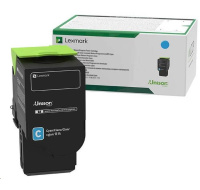 Lexmark azurový Extra High cap. toner C242XC0 Return program pro pro C2425x,C2535x,MC2425x,MC2535x,MC2640x - 3500 str