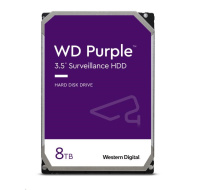 WD PURPLE WD85PURZ 8TB, SATA III 3.5", 256MB 5640RPM, 215MB/s, Low Noise, CMR