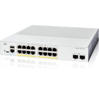 Cisco Catalyst switch C1300-16FP-2G (16xGbE,2xSFP,16xPoE+,240W,fanless)