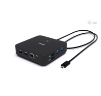 i-tec USB-C DP Dual HDMI Docking Station, Power Delivery 100W