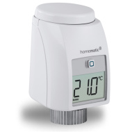 Homematic IP  Termostatická hlavice Optimal (UK) - HmIP-eTRV-2-UK - Obrácený displej pro horizontální čtení