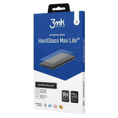 3mk tvrzené sklo HardGlass Max Lite Black pro Samsung Galaxy A36/A56 5G