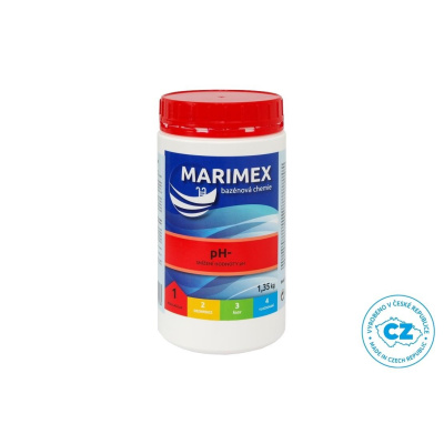 Marimex pH- 1,35 kg - bazénová chemie - REGULACE PH