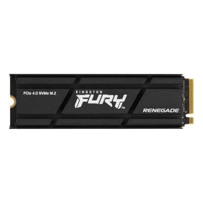 Kingston FURY RENEGADE SSD 2TB, M.2 2280,  PCIe Gen4x4, R:7300MB/s; W:7000MB/s, Heatsink