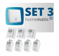 Homematic IP Sada vytápění (byt 3+1) - HmIP-SET3