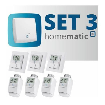 Homematic IP  Sada vytápění (byt 3+1) - HmIP-SET3