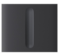 Ajax  CenterButton (Dimmer) vertical - Středový kryt stmívatelného tlačítka, vertikální instalace, grafitová