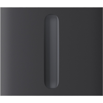 Ajax  CenterButton (Dimmer) vertical - Středový kryt stmívatelného tlačítka, vertikální instalace, grafitová