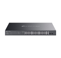 TP-Link OMADA switch ES228GMP (26xGbE,2xSFP,24xPoE+,384W)