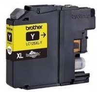 BROTHER INK LC-125XLY, žlutý inkoust - DCP-J4110DW,MFC-J4410DW,MFC-J4510DW,MFC-J4610DW,MFC-J4710DW,MFC-J6520DW, 6920