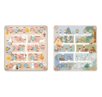 Oboustranné bludiště - Abeceda a zvířátka