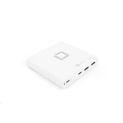 DICOTA Laptop Charger Universal PRO EU/UK (120W), White