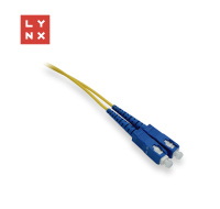 LYNX duplexní patch kabel SM, OS2, SC/SC, 9/125µm, 3m