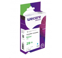 WECARE ARMOR cartridge pro Epson Expression Home XP 235,332,432 (C13T29924012), modrá/cyan, 8,5ml, 625str