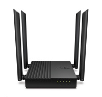 BAZAR - TP-Link Archer C64 OneMesh/EasyMesh WiFi5 router (AC1200, 2,4GHz/5GHz, 4xGbELAN, 1xGbEWAN) - Poškozený obal (Kom