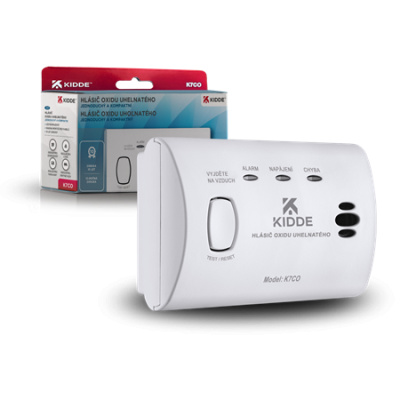 Kidde Detektor CO s alarmem K7CO - odolný proti vlhkosti