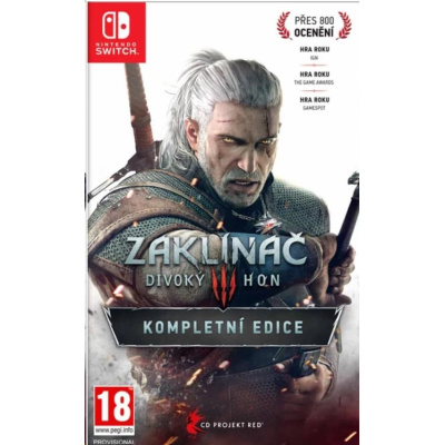 Switch hra Zaklínač 3 Divoký Hon - kompletní edice