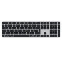Apple Magic Keyboard (2024) w Touch ID and Numeric Keypad - Slovak - Black Keys