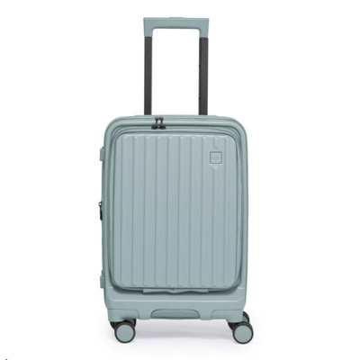 Acer Barcelona luggage 20", světle modrý, pevný cestovní kufr, materiál: 100% recyklovaný PET, TSA kombinační zámek, pře
