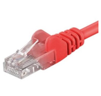 PremiumCord Patch kabel UTP RJ45-RJ45 CAT6 10m červená