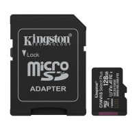 Kingston MicroSDXC karta 128GB Canvas Select Plus, U1, V10, A1, SD Adaptér