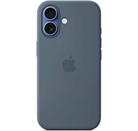 Apple iPhone 17 Silicone Case with MagSafe - Anchor Blue