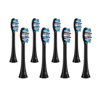 TrueLife SonicBrush Clean-series heads Whiten black 8 pack