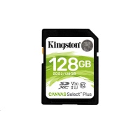 Kingston SDXC karta 128GB Canvas Select Plus (SDXC) 100R 85W Class 10 UHS-I