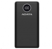 ADATA PowerBank P20000QCD - externí baterie pro mobil/tablet 20000mAh, 2,1A, černá (74Wh)