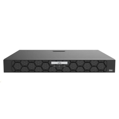 Uniview NVR502-08B-P8-IQ, kanálů, až 16MP, až 2x16TB HDD, PoE 8ch (130W budget), SMART VCA